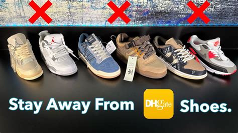 dhgate shoes fake|is dhgate good for reps.